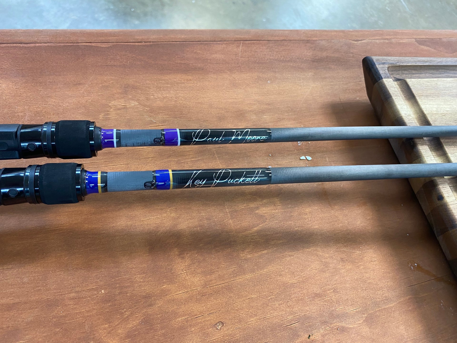 Memorial Rods in Honor of Fishing Icons Paul Moore & Key Puckett